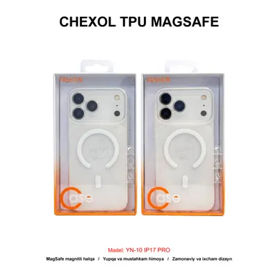 CHEXOL TPU MAGSAFE YN-10 IP17 PRO CLEAR