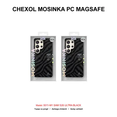 CHEXOL MOSINKA PC MAGSAFE 5011-M1 SAM S26 ULTRA BLACK