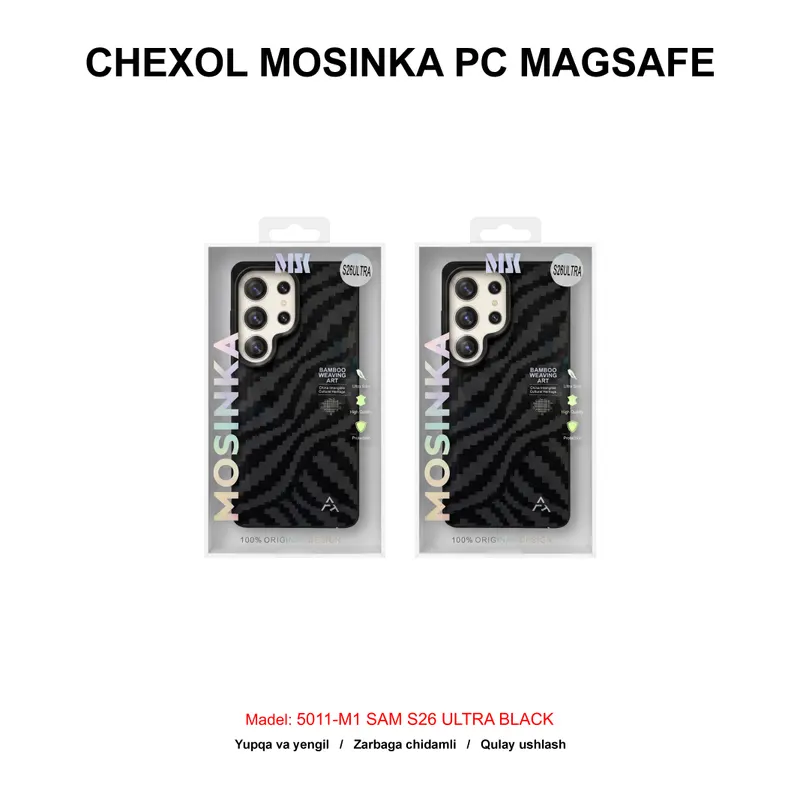 CHEXOL MOSINKA PC MAGSAFE 5011-M1 SAM S26 ULTRA BLACK