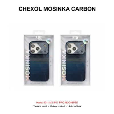 CHEXOL MOSINKA CARBON MAGSAFE 5011-M2 IP17 PRO MOONRISE