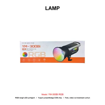 LAMP YM-300BI RGB