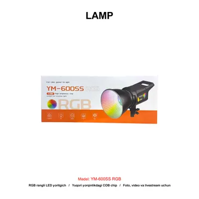 LAMP YM-600SS RGB