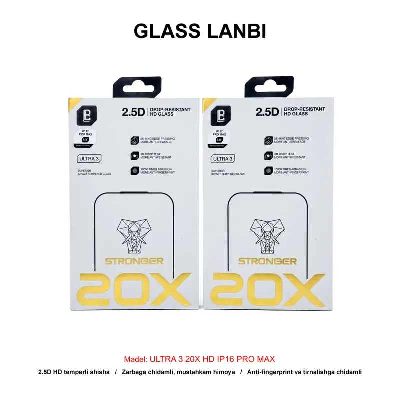 GLASS LANBI ULTRA 3 20X HD IP16 PRO MAX