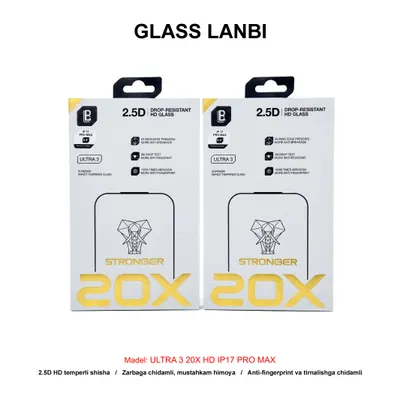 GLASS LANBI ULTRA 3 20X HD IP17 PRO MAX