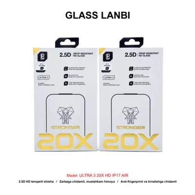 GLASS LANBI ULTRA 3 20X HD IP17 AIR