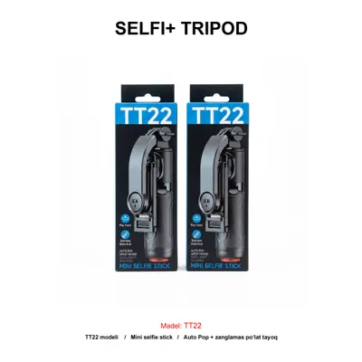 SELFI+TRIPOD TT22 BLACK