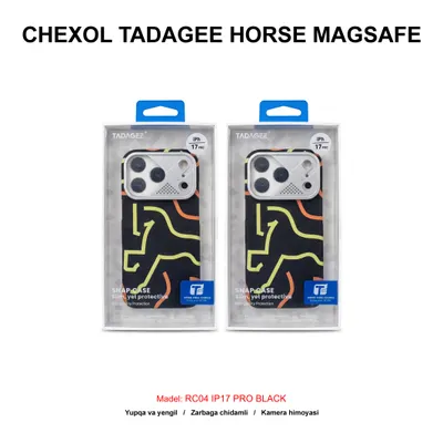 CHEXOL TADAGEE HORSE MAGSAFE RC04 IP17 PRO BLACK