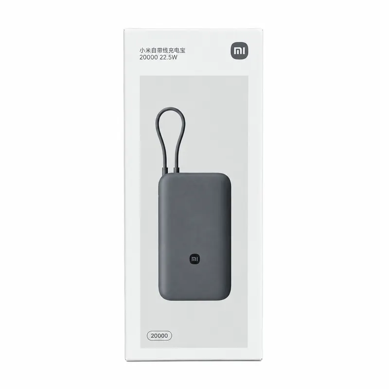 PB XIAOMI PB2020MI 22.5W 20000mAh DARK GREY (ORG)