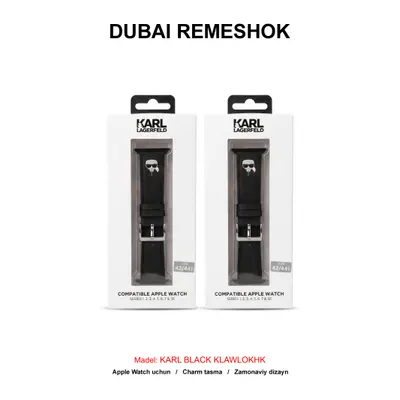 DUBAI REMESHOK 42-44mm KARL BLACK KLAWLOKHK