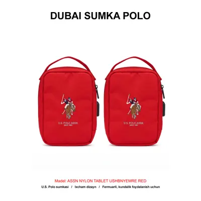 DUBAI SUMKA POLO ASSN NYLON TABLET USHBNYEMRE RED
