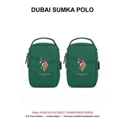 DUBAI SUMKA POLO ASSN NYLON TABLET USHBNYEMGR GREEN