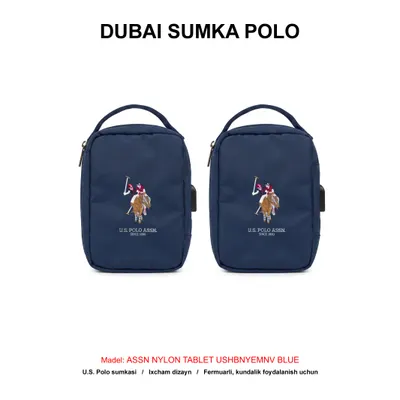 DUBAI SUMKA POLO ASSN NYLON TABLET USHBNYEMNV BLUE