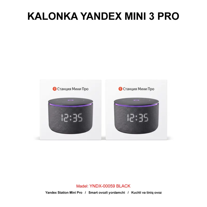 KALONKA YANDEX MINI 3 PRO YNDX-00059 BLACK