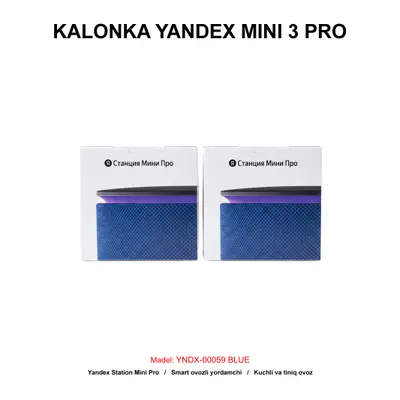 KALONKA YANDEX MINI 3 PRO YNDX-00059 BLUE
