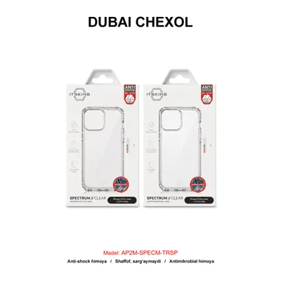 DUBAI CHEXOL ITSKINS SPECTRUM CLEAR AP2M-SPECM-TRSP IP12/13 PRO MAX