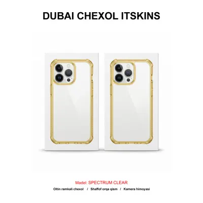 DUBAI CHEXOL ITSKINS SPECTRUM CLEAR AP2X-SPECM-TRSP IP13 PRO