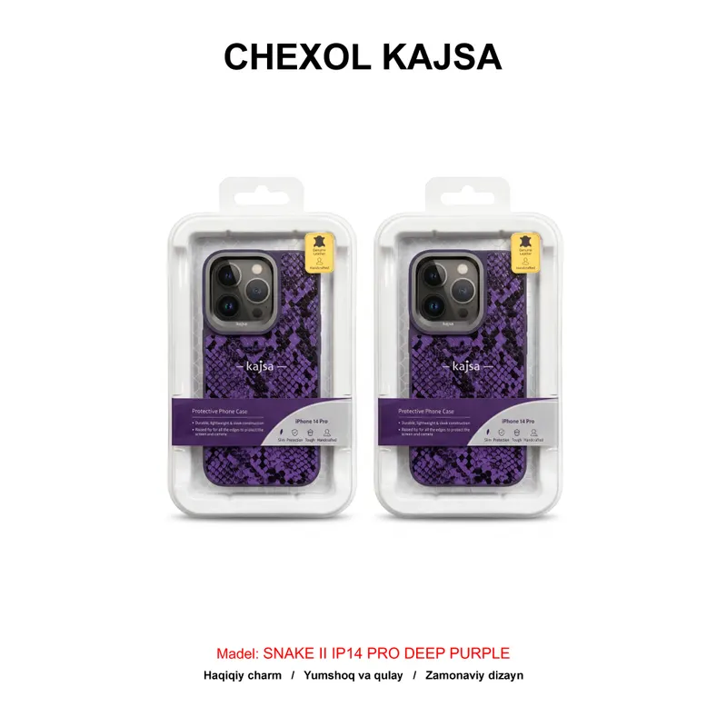CHEXOL KAJSA SNAKE II IP14 PRO DEEP PURPLE