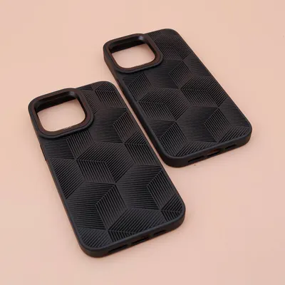 CHEXOL KAJSA 3D CUBE IP15 PRO BLACK