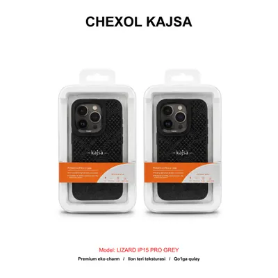 CHEXOL KAJSA LIZARD IP15 PRO GREY