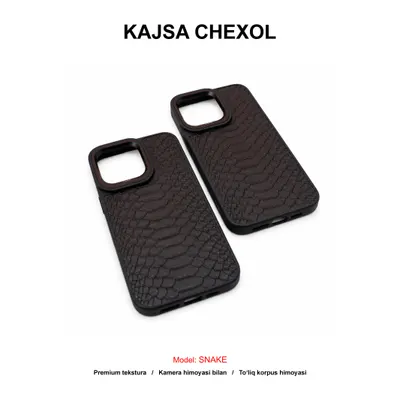 CHEXOL KAJSA SNAKE IP15 PRO MAX BLACK