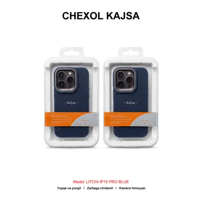 CHEXOL KAJSA LITCHI IP15 PRO BLUE