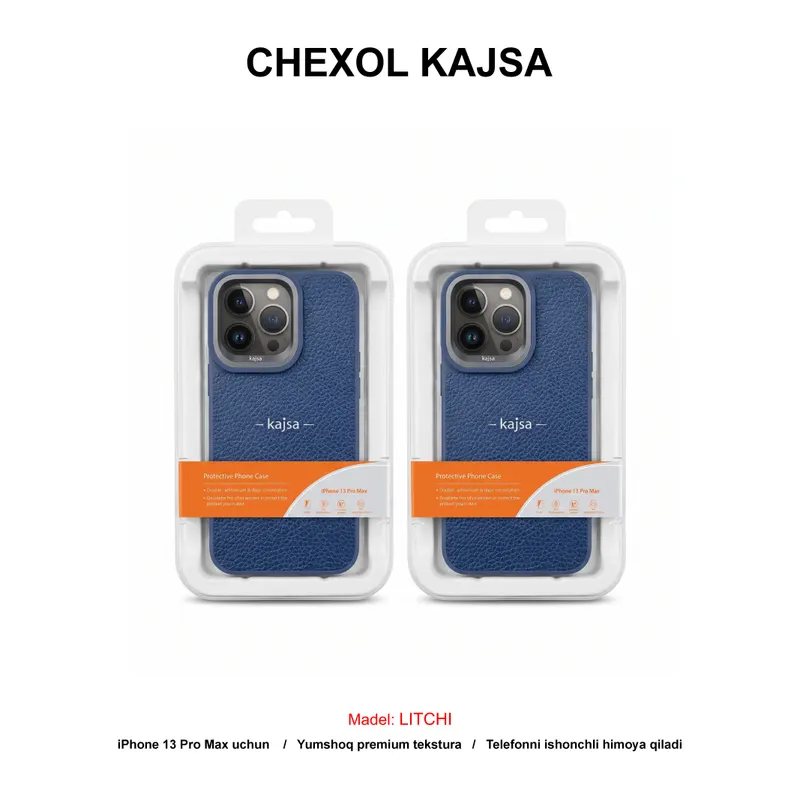 CHEXOL KAJSA LITCHI IP15 PRO MAX BLUE