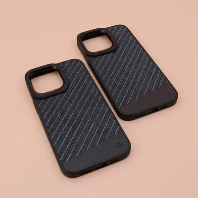 CHEXOL KAJSA STRIPE GENTLEMENT IP15 PRO MAX BLACK