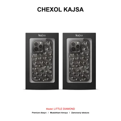 CHEXOL KAJSA LITTLE DIAMOND IP15 PRO MAX BLACK