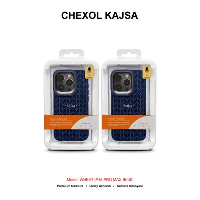 CHEXOL KAJSA WHEAT IP15 PRO MAX BLUE