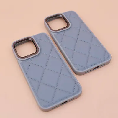 CHEXOL KAJSA QUILTED IP15 PRO MAX LIGHT GREY