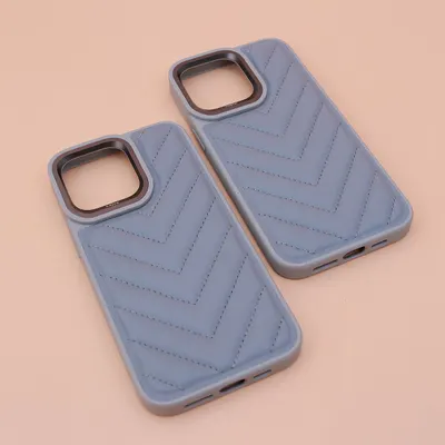 CHEXOL KAJSA V STYLE IP15 PRO MAX LIGHT GREY