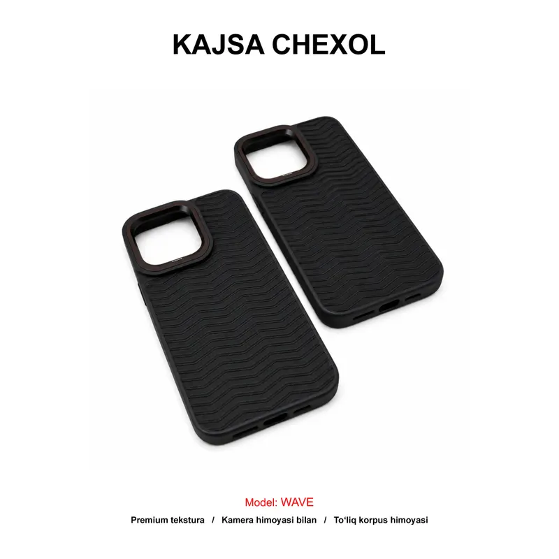 CHEXOL KAJSA WAVE IP15 PRO BLACK