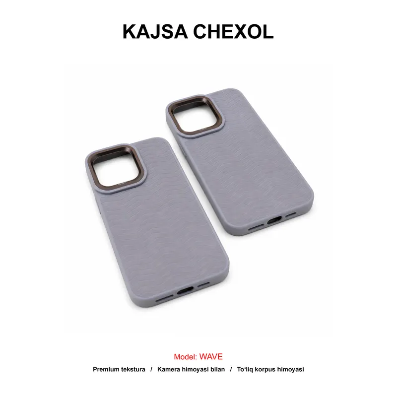 CHEXOL KAJSA WAVE IP15 PRO LIGHT GREY
