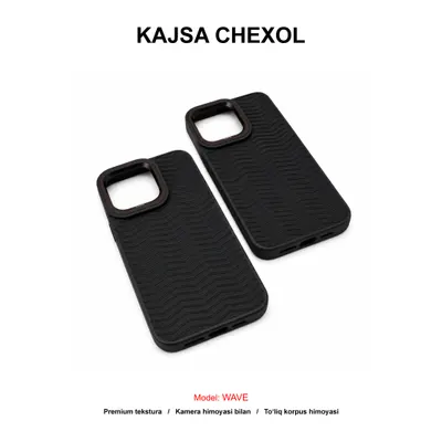 CHEXOL KAJSA WAVE IP15 PRO MAX BLACK