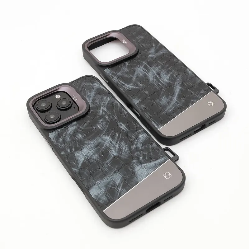 CHEXOL KAJSA TITANIUM STONE IP16 PRO BLACK