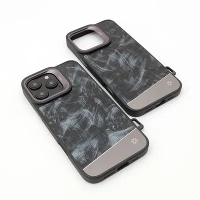 CHEXOL KAJSA TITANIUM STONE IP16 PRO MAX BLACK