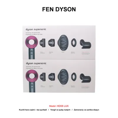 FEN DYSON HD08 LUX RED