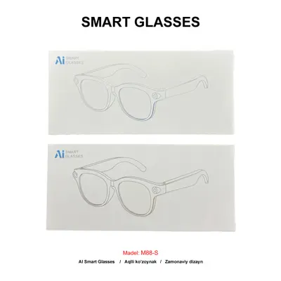SMART GLASSES M88-S BLACK