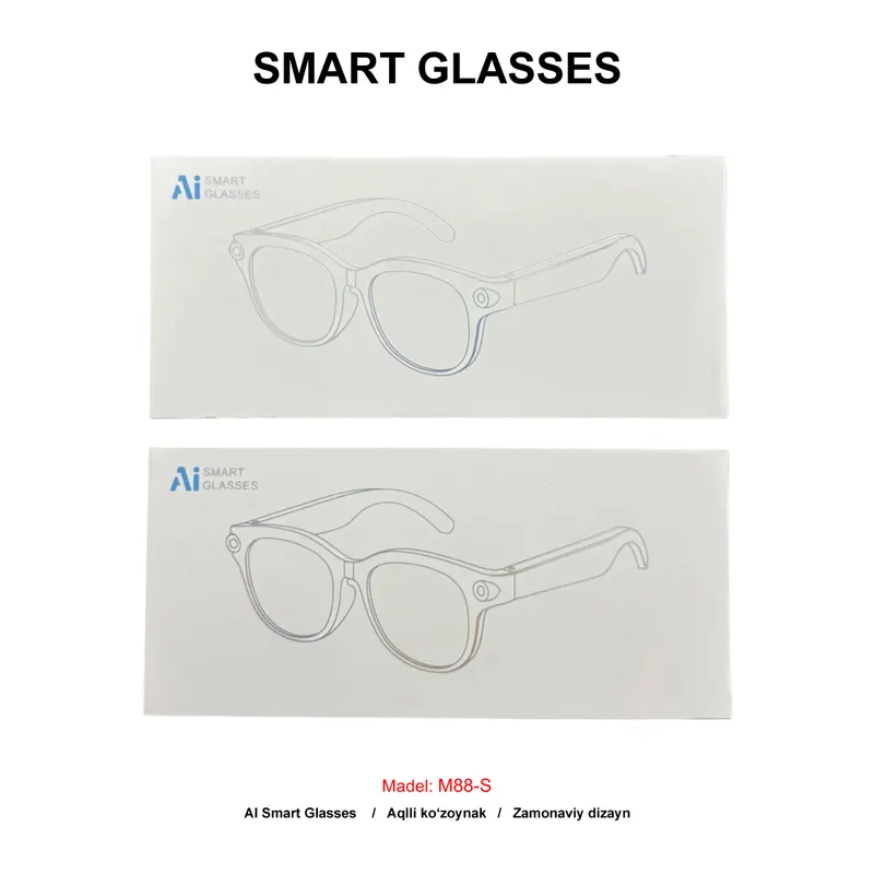 SMART GLASSES M88-S BLACK