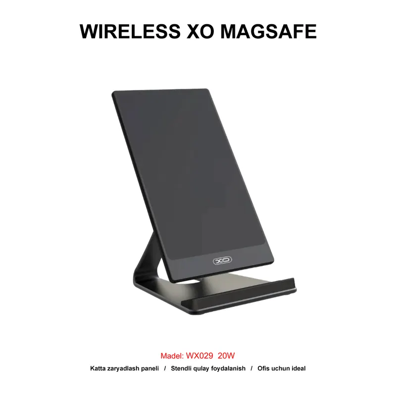 WIRELESS XO WX029 MAGSAFE 20W BLACK