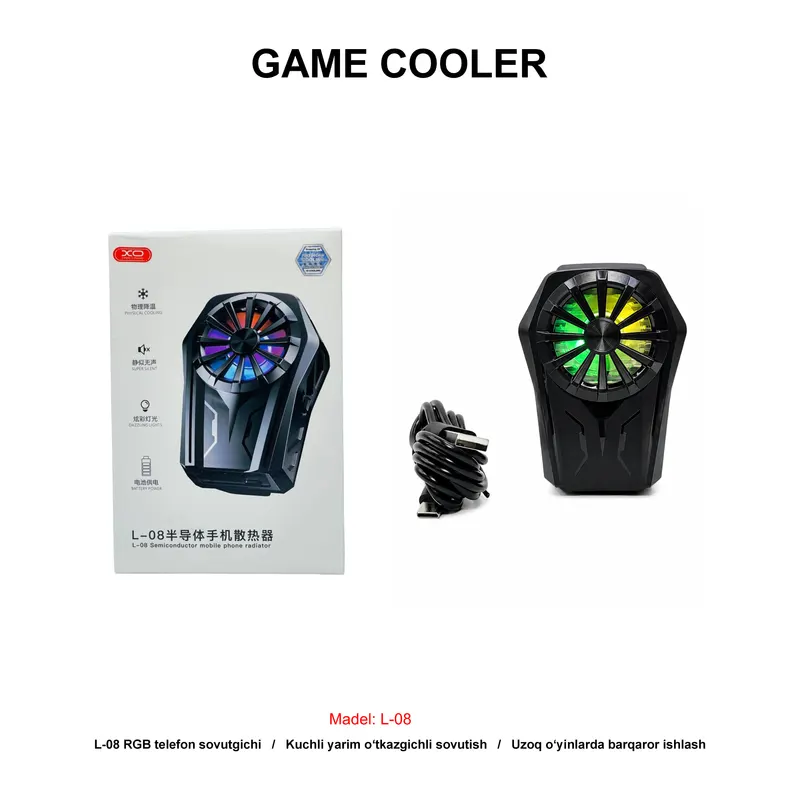 GAME COOLER XO L-08 BLACK