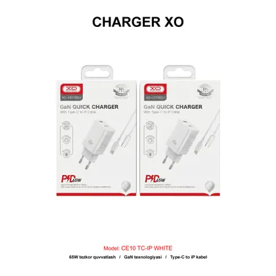 CHARGER XO CE10 TC-IP WHITE