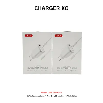 CHARGER XO L117 IP WHITE