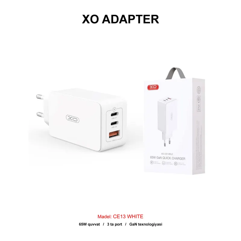 ADAPTER XO CE13 WHITE