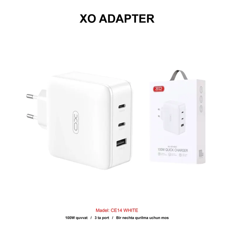 ADAPTER XO CE14 WHITE