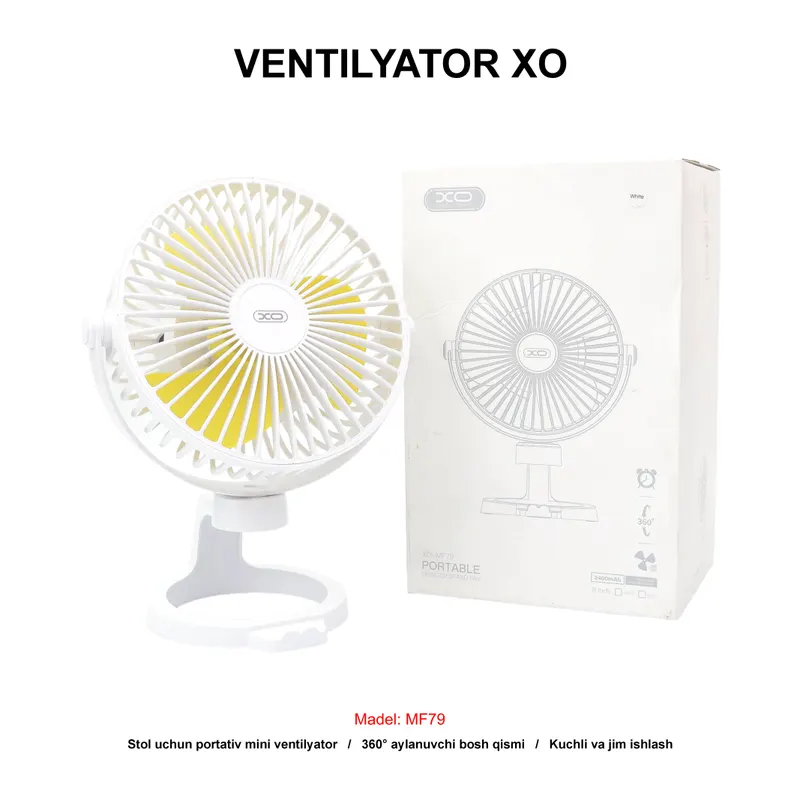 VENTILYATOR XO MF79 WHITE