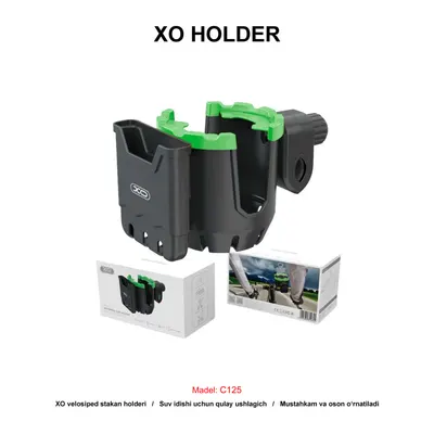 HOLDER XO C125 BLACK