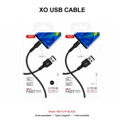 XO USB CABLE NB112 IP BLACK