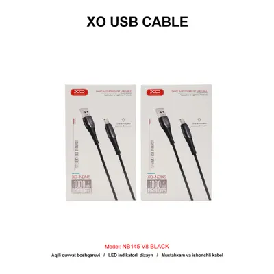 XO USB CABLE NB145 V8 BLACK