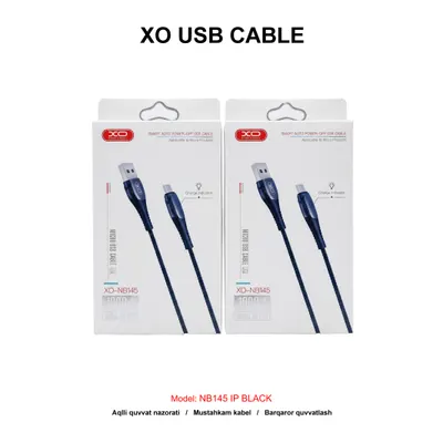 XO USB CABLE NB145 IP BLACK